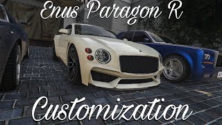 Enus Paragon R Bentley Continental GT Customization  GTA Online Customization [upl. by Atinaj409]