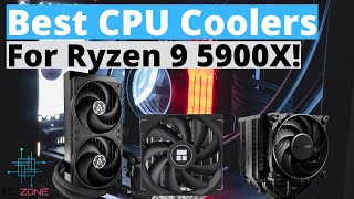 TOP 3 Best CPU Coolers For Ryzen 9 5900X In 2024 [upl. by Xonnel]