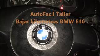 bajar kilometros bmw e46  Mileage correction Bmw e46 [upl. by Allayne107]