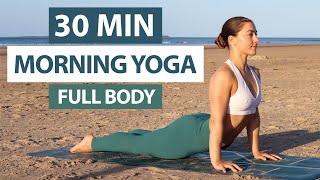 30 Min Morning Yoga Flow  Full Body Yoga for All Levels [upl. by Datnow]