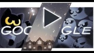 Magic Cat Academy  Google Doodle gameplay Halloween 2016 Part 1 [upl. by Arianna]