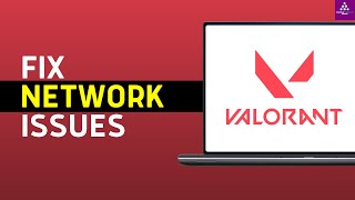 How To Fix Network Problem On Valorant 2024 Quick amp Easy [upl. by Eirrotal11]