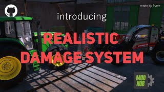 Introducing Realistic Damage System  Farming Simulator 22 [upl. by Devondra]