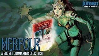 Merfolk Tribal Budget Commander Deck Tech [upl. by Brodeur]