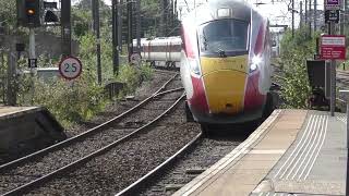 Trains at Haymarket WCML 22082024 [upl. by Rosmarin]