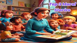 Top 3 Moral Stories for kids  Fairy Tales  Moral Stories in English [upl. by Hueston]