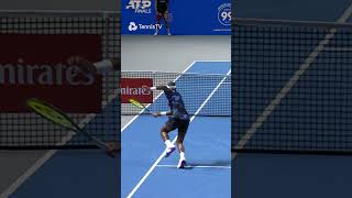 Ridiculously Satisfying Tiafoe ReDrop 😍 [upl. by Ytirev]