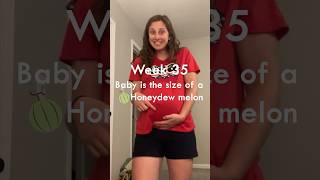 35 weeks pregnant baby development [upl. by Orecic]