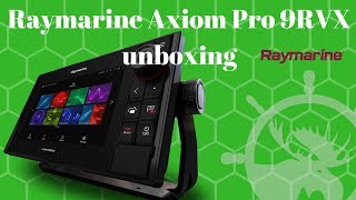 Raymarine Axiom Pro 9RVX unboxing [upl. by Kilk911]