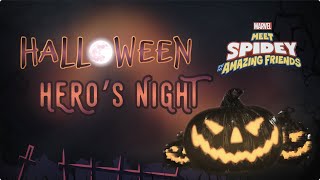 Marvel Spidey and His Amazing Friends Hollween Stop Motion  Hero‘s Night blokees Edtion [upl. by Butta]