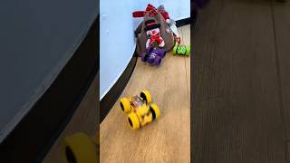 Interactive Inertia Stunt Car  FrictionPowered OffRoad Pull Back Vehicle [upl. by Ahsiened]