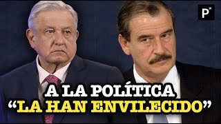 “Inepto…mediocre y chiflado” la opinión de AMLO sobre Vicente Fox  PÁGINA 18 [upl. by Atilef]