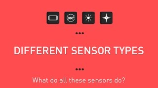 Sensors explained Types of sensor and how they works [upl. by Fransen422]