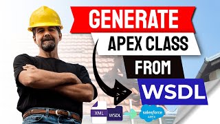 How to Generate Apex class From WSDL file in Salesforce  SalesforceHunt  Rohit Kumar [upl. by Yarb497]