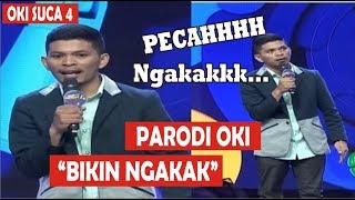 Pecahh Aksi oki bikin ketawa semua orang  SUCA 4 Top [upl. by Yenitsed]