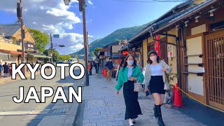 4K KYOTO JAPAN  Kyoto Arashiyama Bamboo Forest and Shopping Street Walking Tour  京都嵐山 2021 [upl. by Eintroc]