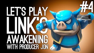 Links Awakening Switch Gameplay Links Awakening with Producer Jon Pt 4  BOWWOW HEARTBREAK 💔 [upl. by Borreri363]