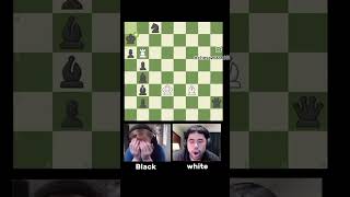 Black➡️⬅️➡️⬅️➡️⬅️⬅️ chess magnuscarlsen gmhikaru gothamchess levyrozman brilliant [upl. by Isborne]