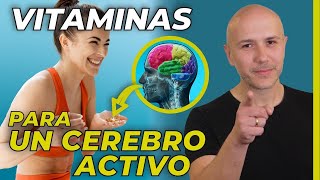 7 VITAMINAS PARA EL CUIDADO DEL CEREBRO  MEJORA TU MEMORIA Y MANTÉN LA MENTE SANA [upl. by Worrell613]