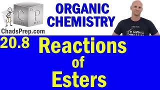 208 Synthesis and Reactions of Esters  Organic Chemistry [upl. by Donielle389]