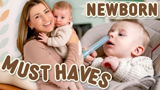 15 NEWBORN MUST HAVES that we use EVERYDAY These are WORTH IT [upl. by Anoyet208]