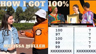 How I got 100  in Maths  7 distinctions  Overall top Achiever of the Country [upl. by Einnal69]