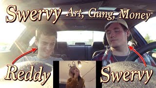 Swervy  ART GANG MONEY feat Reddy MV Reaction KHIP HOP [upl. by Bertie734]