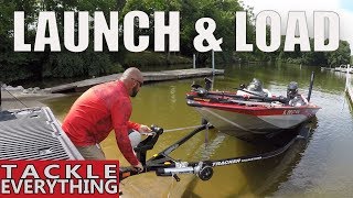 How To LAUNCH And LOAD Your Bass BOAT By YOURSELF [upl. by Weir]