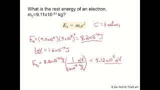 Relativistic Momentum Mass Energy and Velocity Addition [upl. by Anire416]