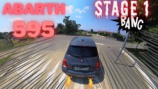 ABARTH STAGE 1 PURE SOUND bombardone 20 [upl. by Nai]