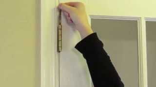 DIY HIP Chicks  How to prevent wall damage from door knobs [upl. by Enetsuj326]