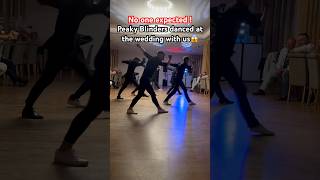 Peaky Blinders dances jumpstyle at wedding 😱🤯 [upl. by Eibocaj]