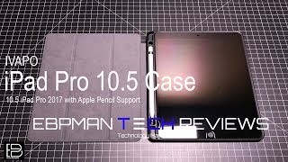 iPad Pro 105 Case with Apple Pencil Storage and Auto Wake Feature from IVAPO [upl. by Sedinoel]