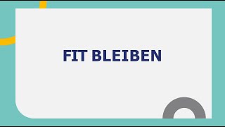 Fit Bleiben l Goethe B2 Präsentation I Teil 1 I Prüfungsvorbereitung [upl. by Delija695]