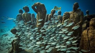 An underwater art museum teeming with life  Jason deCaires Taylor [upl. by Assyli]