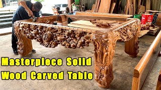 Going Crazy Over The Rare Ideas Of A Seasoned Carpenter  A OneOfAKind Creativity With Solid Wood [upl. by Hgieloj]