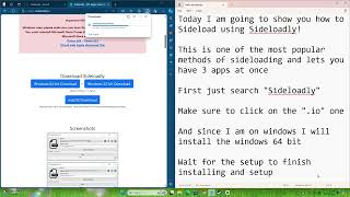 How To Sideload Using Sideloadly [upl. by Ilsel842]