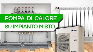 POMPA DI CALORE su impianto MISTO con FOTOVOLTAICO e BATTERIA [upl. by Larkin]