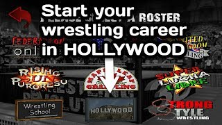 How to start your wrestling career from HOLLYWOOD roster in wr3d [upl. by Chubb]