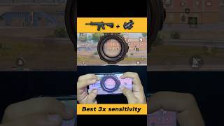 3x Zero Recoil sensitivity  3x no Recoil Spray  3x Zero Recoil Sensitivity with Gyroscope [upl. by Ahsemo406]