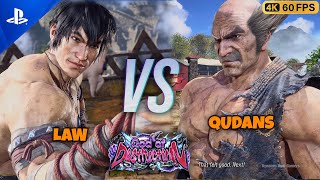 Tekken 8 ▰ Law  Vs Qudans Hehachi ▰ Ranked Matches  High Level Gameplay  Tekken Replays [upl. by Annola]