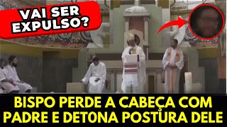 É grave Bispo acaba de tomar atitude drástica contra esse Padre A casa caiu para ele [upl. by Assira262]