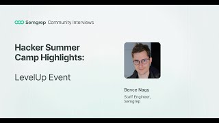 Hacker Summer Camp Highlights Bence Nagy [upl. by Idas918]