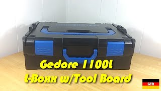 German Tool Reviews Gedore 1100L LBoxx with Tool Board [upl. by Caplan]