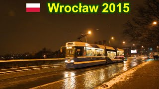 Tramwaje we Wrocławiu 2015 Trams in Wrocław Konstal 105Na Protram 204Wr As [upl. by Hanfurd]