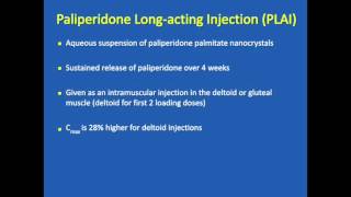 Paliperidone longacting injection  81581 [upl. by Foss]