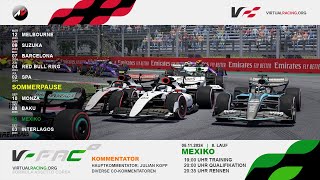 Assetto Corsa  FAC XI 2024  Lauf 8  Mexiko  virtualracingorg [upl. by Mendelsohn]