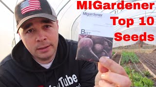 My Top 10 Favorite MIGardener Seeds [upl. by Einaej]