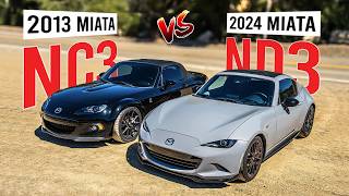 2024 Mazda MX5 Miata ND3 Club vs 2013 NC3 Club  Did I Make a Mistake [upl. by Eselahs]