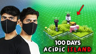 We Civilized This ACIDIC ISLAND in 100 Days [upl. by Strait]